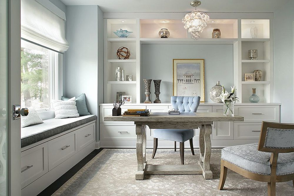 Space-savvy-home-office-with-window-seat-in-pastel-blue